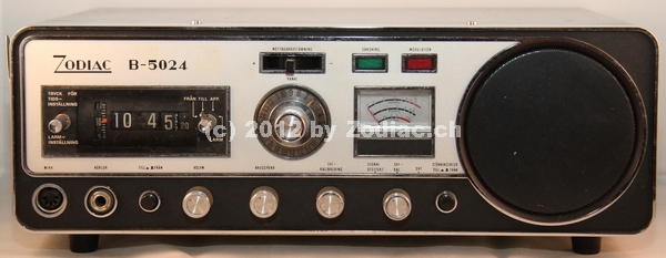 Zodiac B-5024
Typ: CB-Gerät
Frequenz:27.005-27.135 MHz
Kanäle:22 + 11A
Modulationsart:AM
Leistung:3 W
Hergestellt ab: 1975


 


Schlüsselwörter: Zodiac B-5024