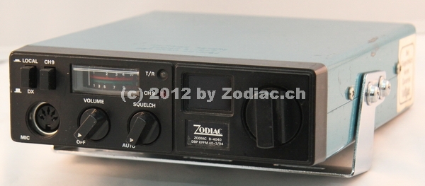 Zodiac B-4040
Typ:CB-Gerät
Frequenz:26.965-27.405 MHz
Kanäle:40
Modulationsart:FM
Leistung:4 Watt
Hergestellt ab: 1984





Schlüsselwörter: Zodiac B-4040