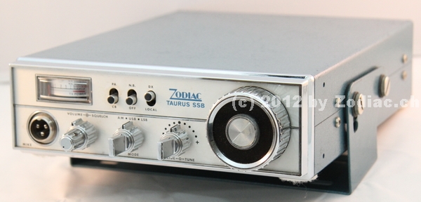 Zodiac Taurus
Typ:CB-Gerät
Frequenz:26.965-27.225 MHz
Kanäle:23
Modulationsart:AM/SSB
Leistung:3 W AM 10 W SSB PEP
Hergestellt ab: 	1974





Schlüsselwörter: Zodiac Taurus SSB