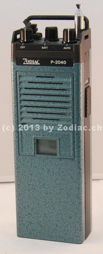 Zodiac P-2040
Typ:CB-Gerät
Frequenz:26.965-27.405 MHz
Modulationsart:FM
Kanäle:40
Leistung:2 Watt
Hergestellt ab: 1984




Schlüsselwörter: Zodiac P-2040