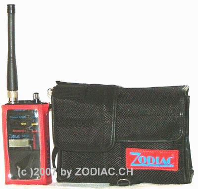 Zodiac 1414 Rega
Typ:VHF-Gerät
Frequenz:161,300 MHz
Modulationsart:FM
Kanäle:1
Leistung:2,5 Watt
Hergestellt ab:1997
Sonstiges: Mit Zodiac-Tragetasche
Schlüsselwörter: Zodiac 1414 Rega