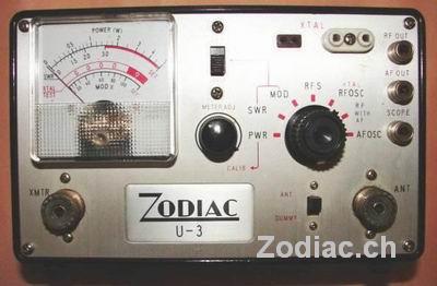Zodiac U-3
Leistungsmessung
SWR-Messung
Modulationsmessung
RFS - Kontrolle
Quarz - Messung
Empfänger Kontrolle
NF - Oszilator
Eingebauter Dummy 5W
Schlüsselwörter: Zodiac U-3