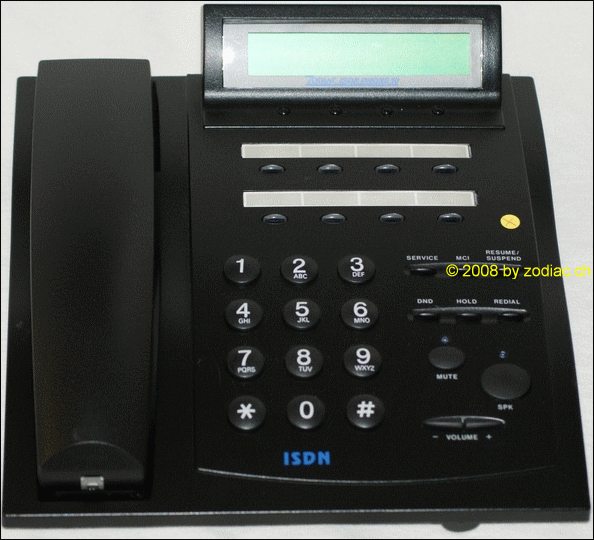 Zodiac ISDN Phone 10 
Zodiac ISDN Telefon
