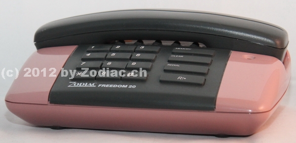 Zodiac Freedom 20
Telefon mit 20 Kurznummern
gibt es in verschiedenen Farben
Schlüsselwörter: Zodiac Freedom 20