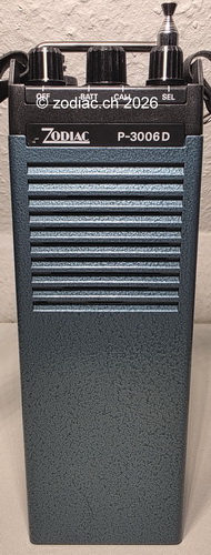 Zodiac P-3006d Handfunkger�t f�r den CB-Funk, Vorderansicht